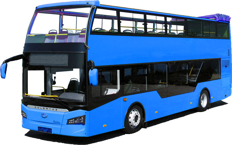 Güleryüz double-decker bus